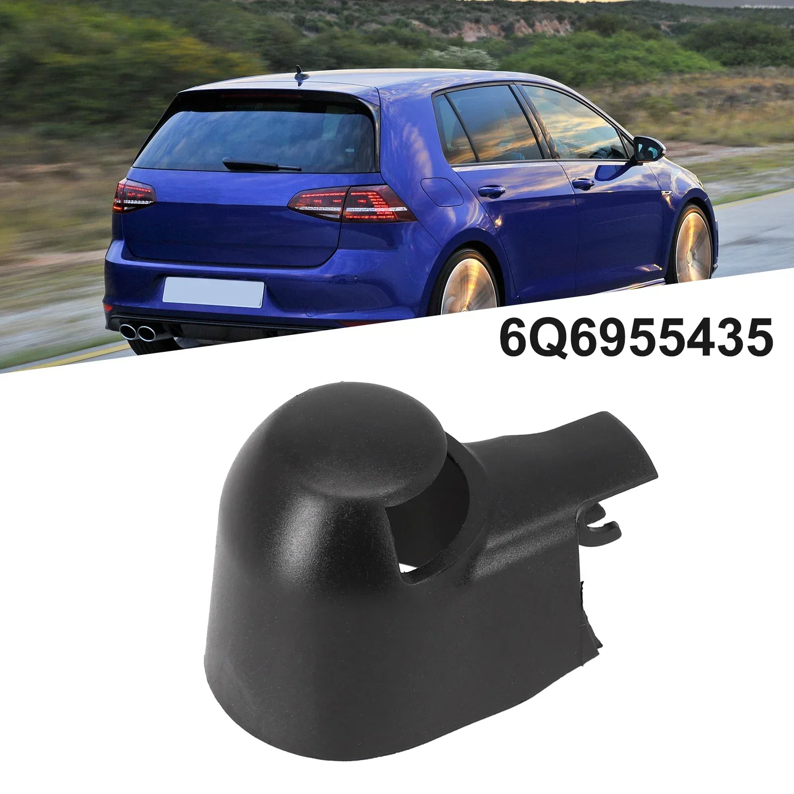 Spazzole tergicristallo posteriori per auto coperchio del braccio del tergicrist