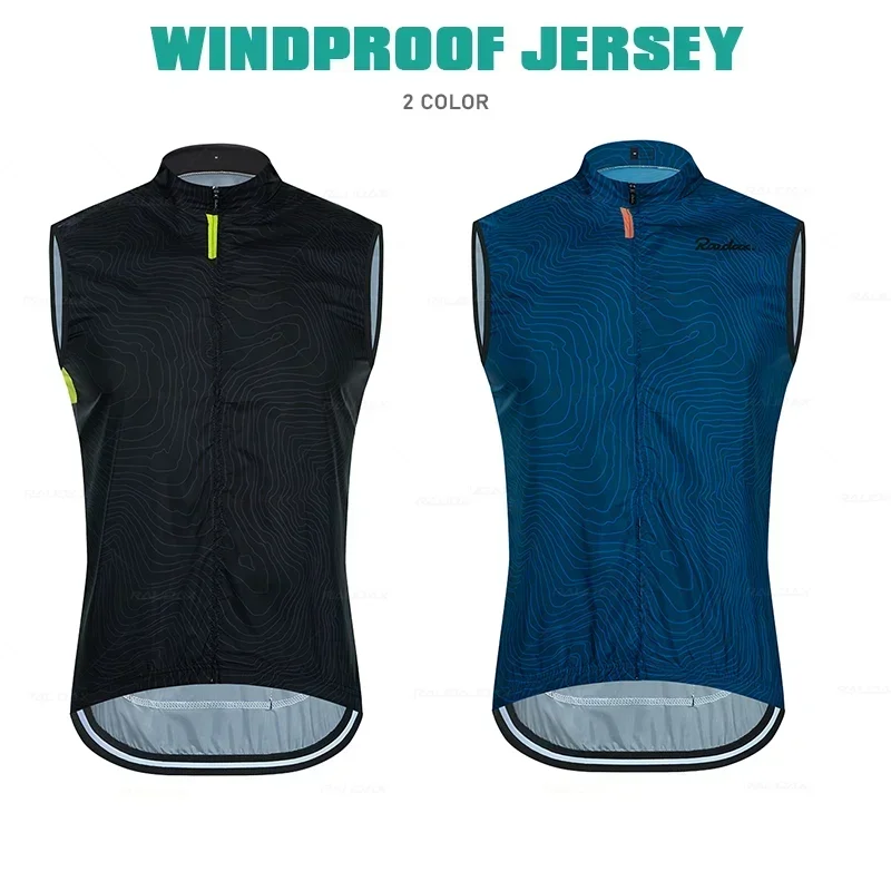 Raudax Windproof Cycling Jackets Unisex Bicycle Coats Sleeveless Vest Light Vest Cycling Clothing Bike Maillot Sports cycling jacket cycling clothes