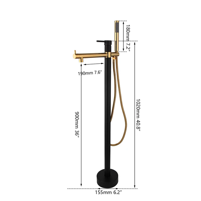 Black Gold Shower