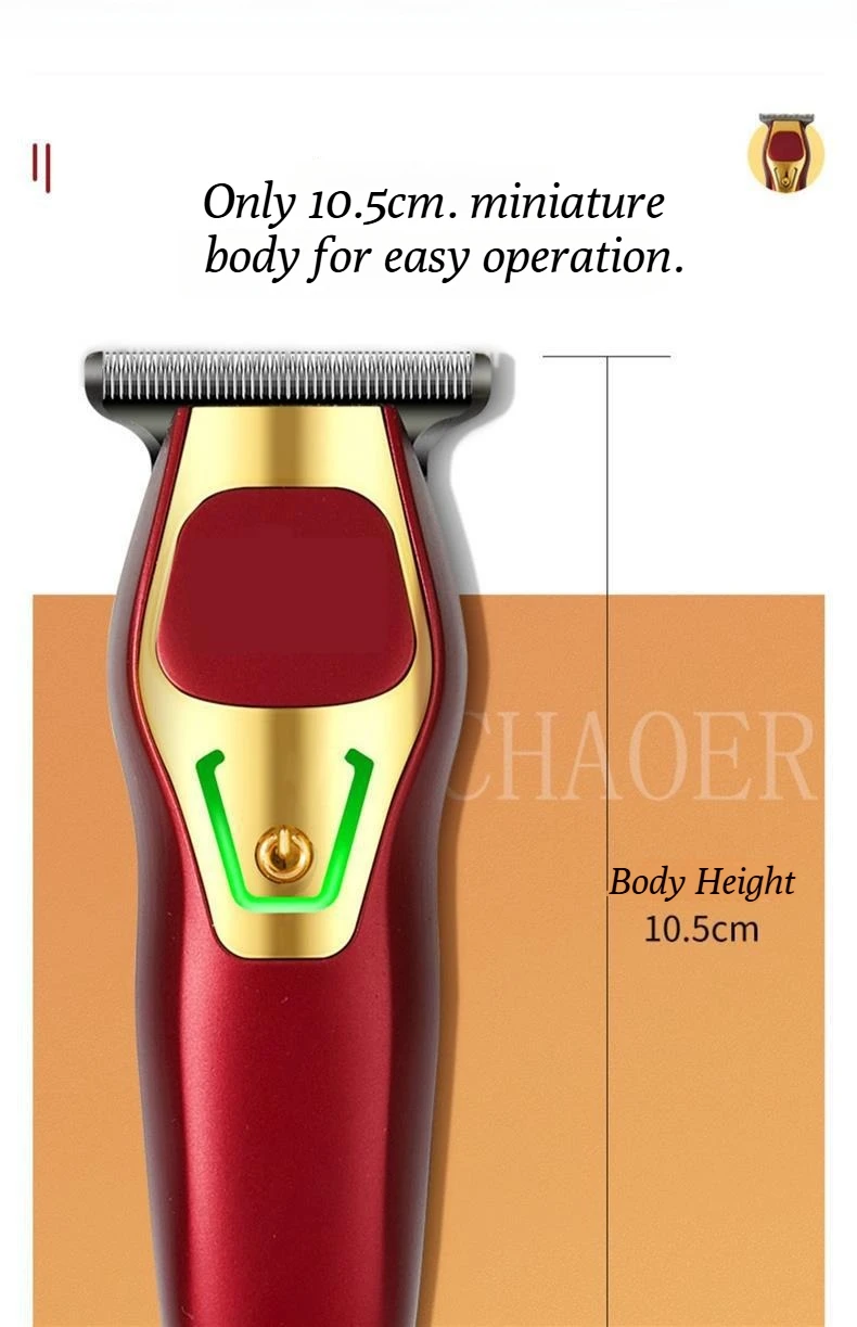 Professional T-Blade Hair Clipper - Ultra Precise Barber-Grade Trimming  Shaving