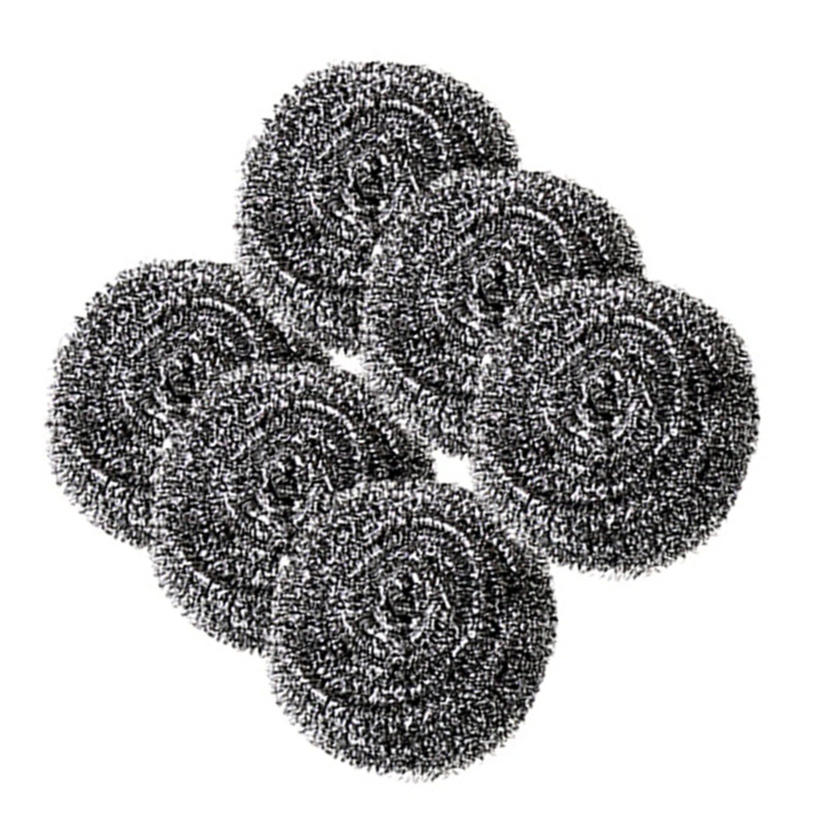 Stainless Steel Sponges Scrubbers Scrubbing Scouring Pad Steel Wool Scrubber for Pot Pan Dish Wash Cleaning 6pcs kitchen pot brush kitchen cleaning brush kitchen cleaning tool