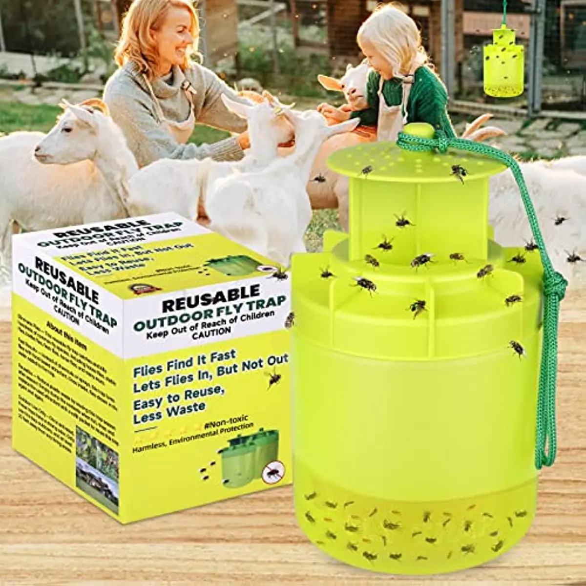 FliesKillerFlyTrapOutdoorHangingFlyRepellentTrapperInsect