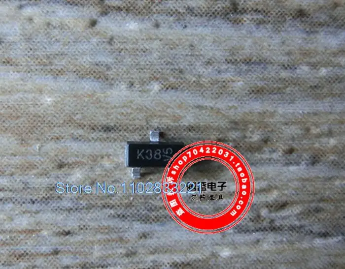 

10PCS/LOT BSS138-7-F K38 V5 SOT23