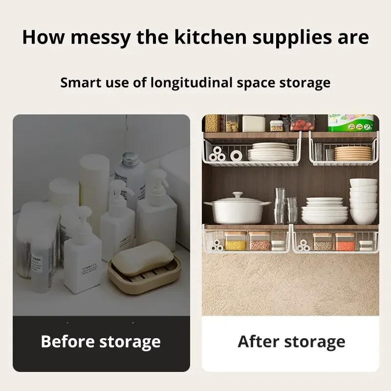 Sorty™ Under-Shelf Storage Basket - Image 5