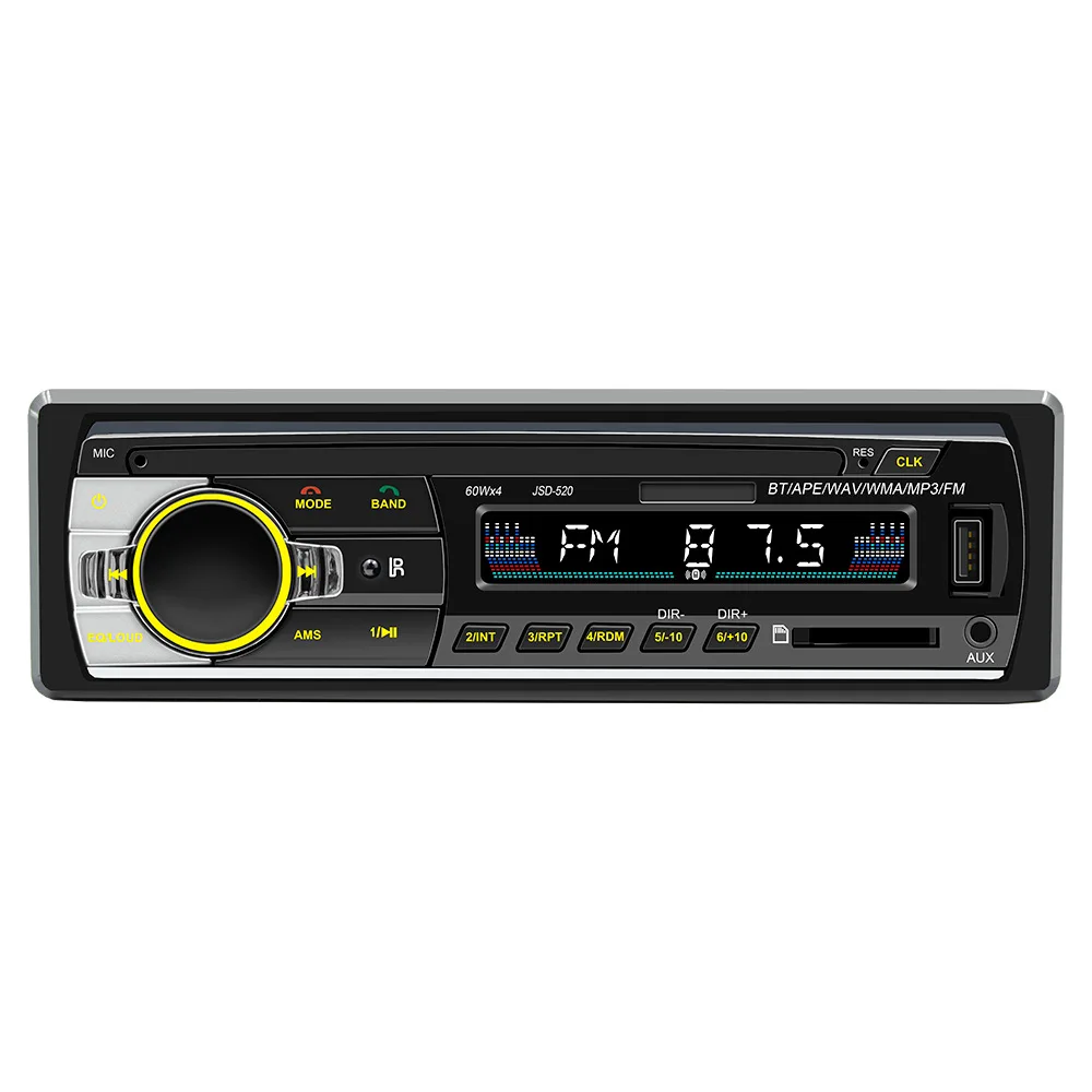 

JSD520 автомобильная USB-карта радио Smart Bluetooth без потерь Музыкальный автомобильный mp3-плеер