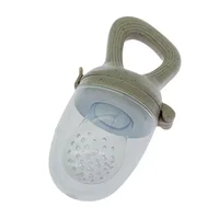 1PC Silicone Baby Fruit Feeder with Cover Baby Nipple Fresh Food Vegetable Supplement Soother Nibbler Feeding Teething Pacifier 6