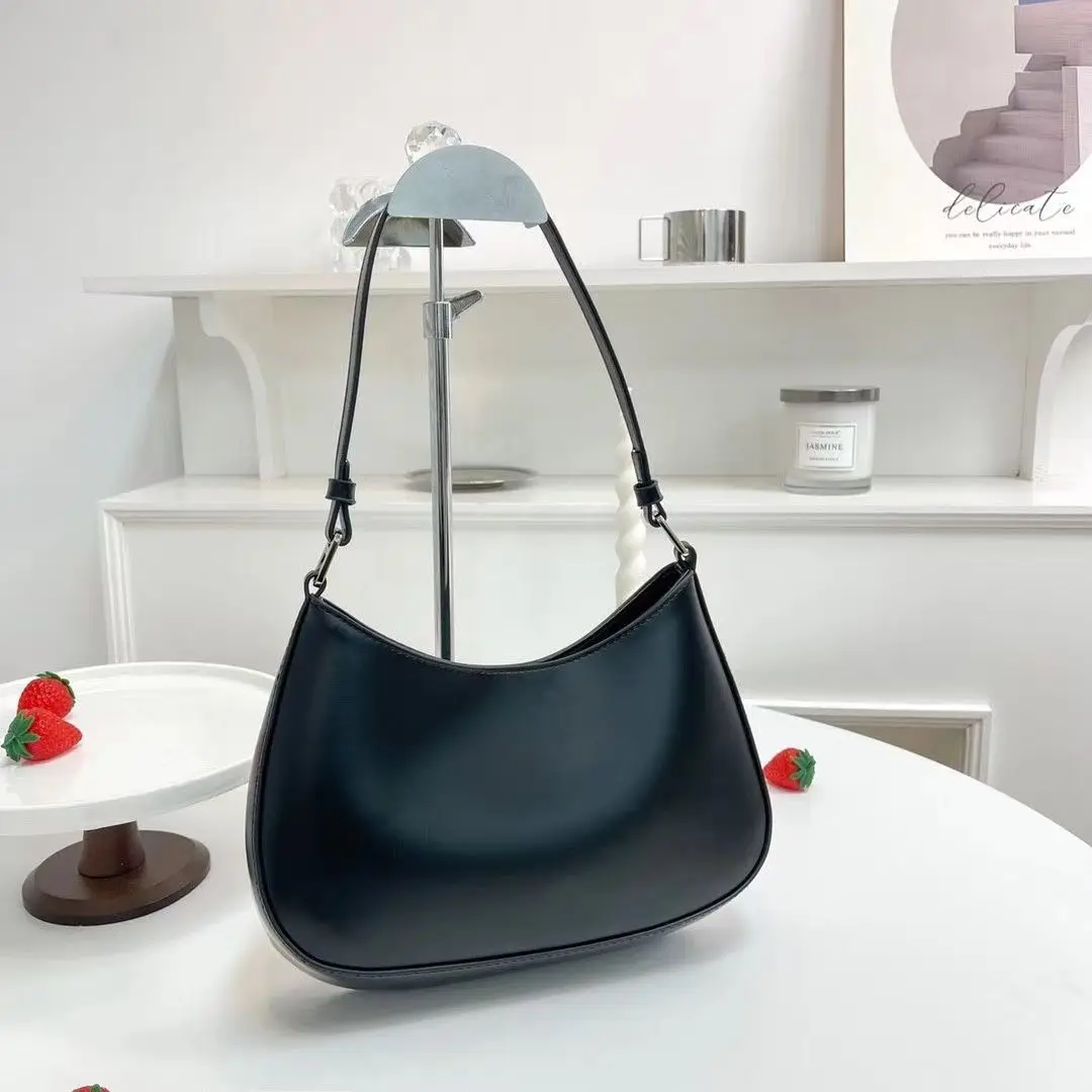 

2023 New P Home Hobo Leather Fashionable Single Shoulder Underarm Bag Versatile Single Shoulder Bag