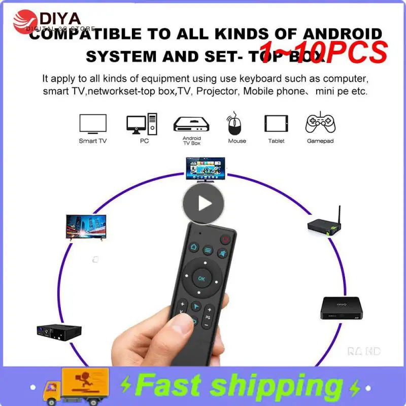 

1 ~ 10 шт. Android 11 Box Amlogic S905Y4 TV Stick X98 S500 AV1 Четырехъядерный 4K 60fps Dual Wifi BT Android 11,0 медиаплеер Dongle