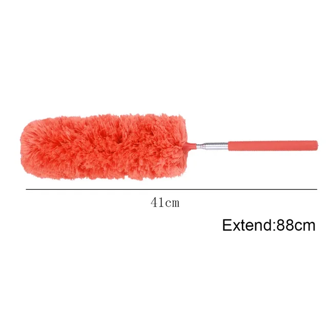 Plumeau à poussière en microcarence réglable, brosse à épousseter domestique, plumeau à extension, voiture, bureau, livres, outils de cuisine 3