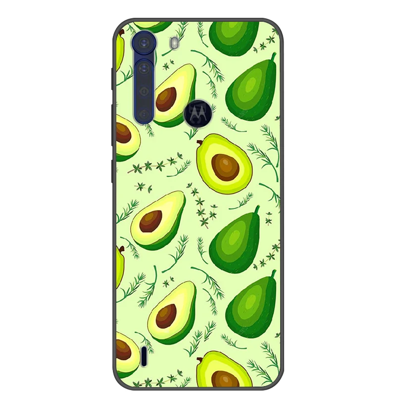 Fashionable Cool Soft Silicone Cover for Motorola One Fusion+ Phone