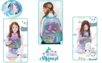 Meetbelify Backpack for Girls Backpacks Kids School Bookbag for Elementary Students Full Size Travel Bag with lunch box 6