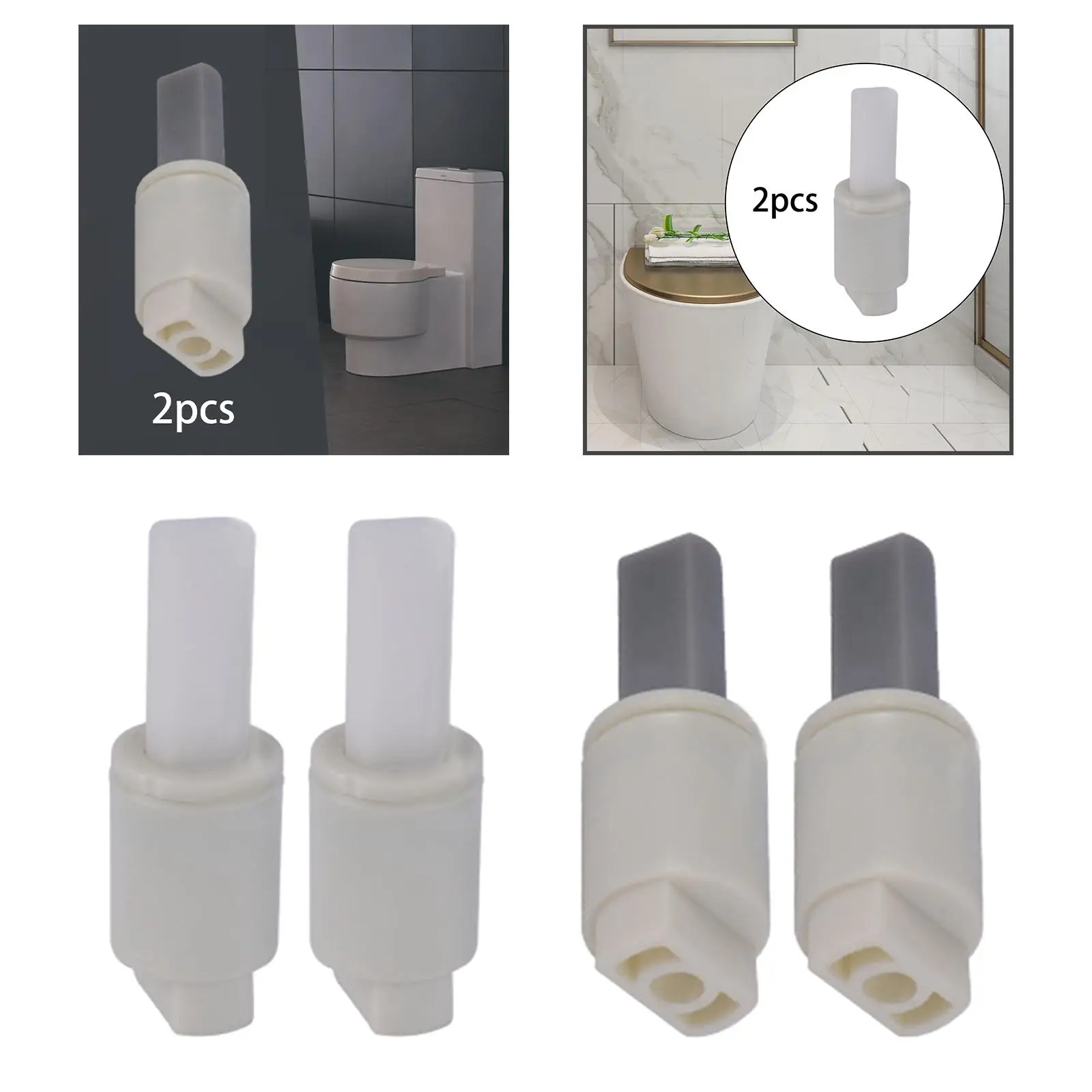 Toilet Lid Damper Buffer 2x CW Ccw Multifunction Toilet Cover Deceleration For Flush Cover Bathroom Washing Machine toilet seat accessories