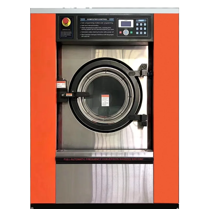 meg　洗濯機 工業用洗濯機,ステンレス鋼,全自動,25 kg,ドライ洗浄,ショップ