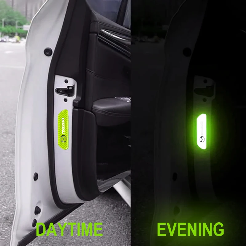 Reflective Safety Strip Sticker Set - Pack of 4