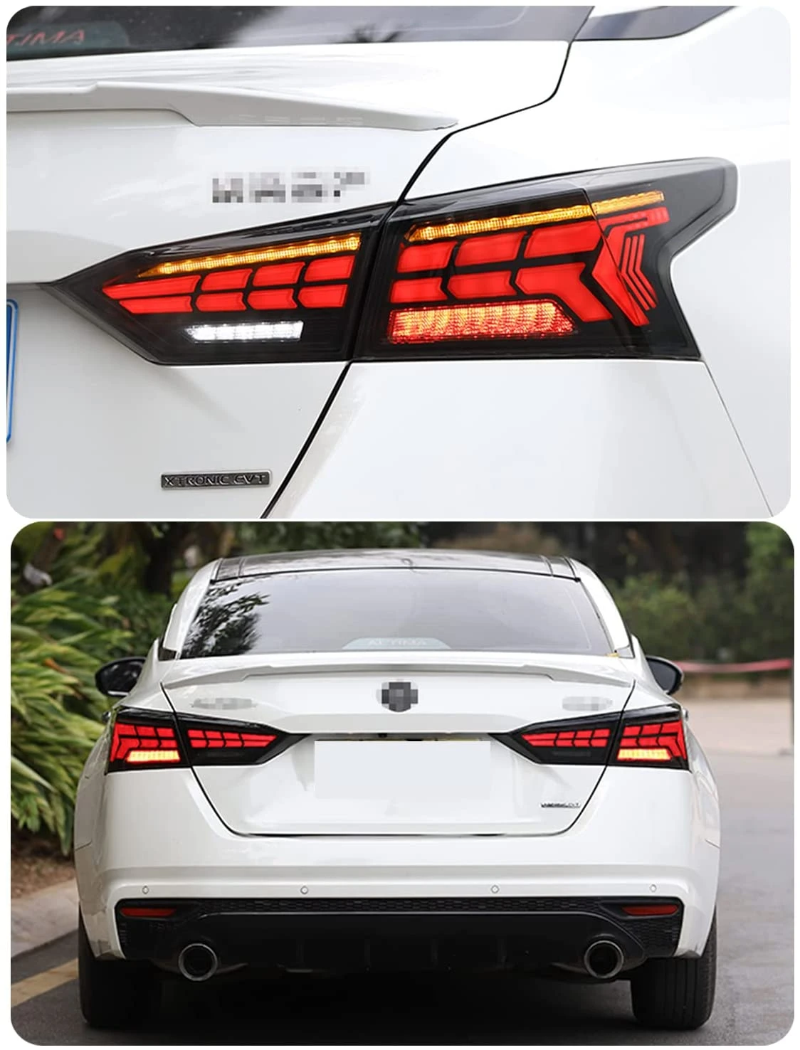 Inginuity Time LED Tail Lights For Nissan Altima 20192022 With Start