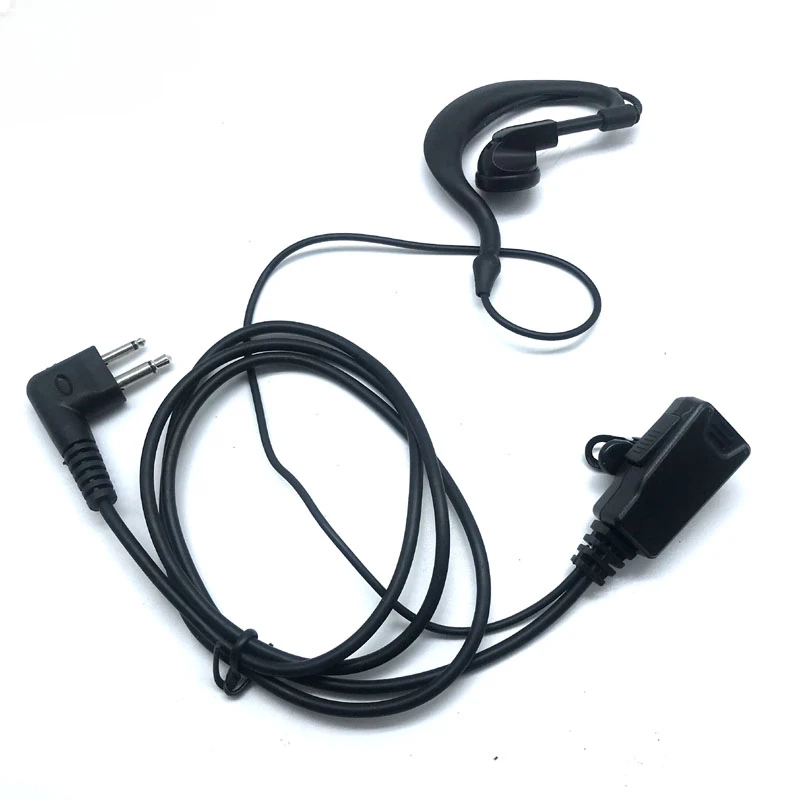 Ear Hook Earpiece 2 Pin PTT Mic Headset for Motorola GP68 GP88 GP88S HYT TC600 TC610 TC620 PD502 PD508 PD562 TC500 TC508 Radio risenke two way radio walkie talkie earpiece headset for hyt tc600 tc610 tc620 tc700 pd502 pd508 pd562 tc500 tc508 tc518