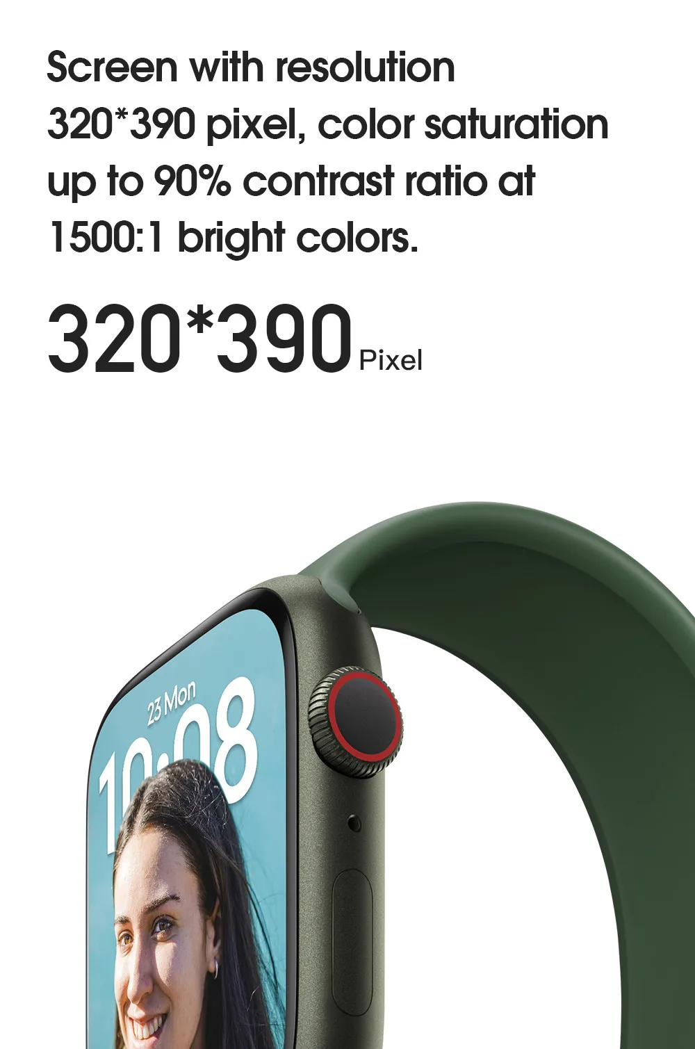 EnohpLX Original W27 Pro W17 Pro Full Screen Smart Watch 44MM Men W27 Smartwatch With Password Split IWO 16 PK DT7 plus X8 Max
