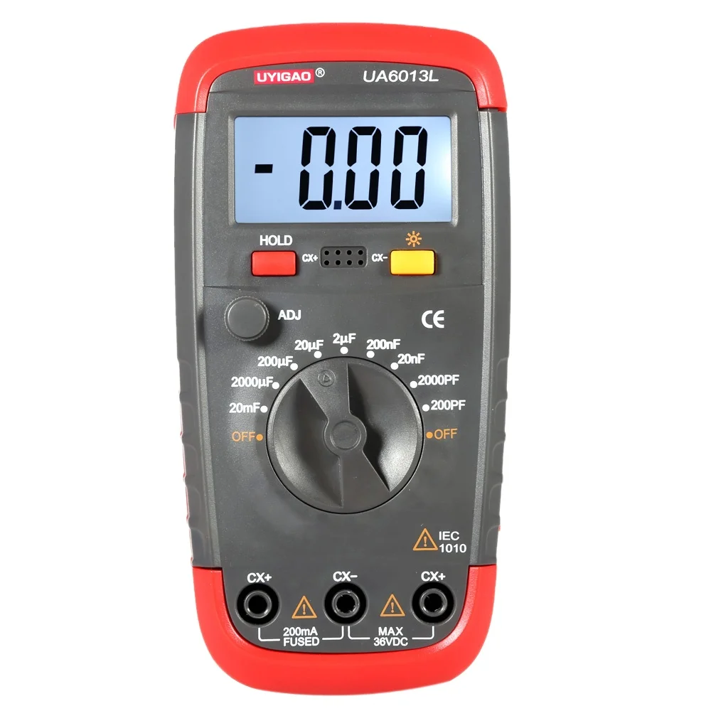 

UA6013L High-precision Professional Capacitance Meter Capacitor Tester Pro Meter