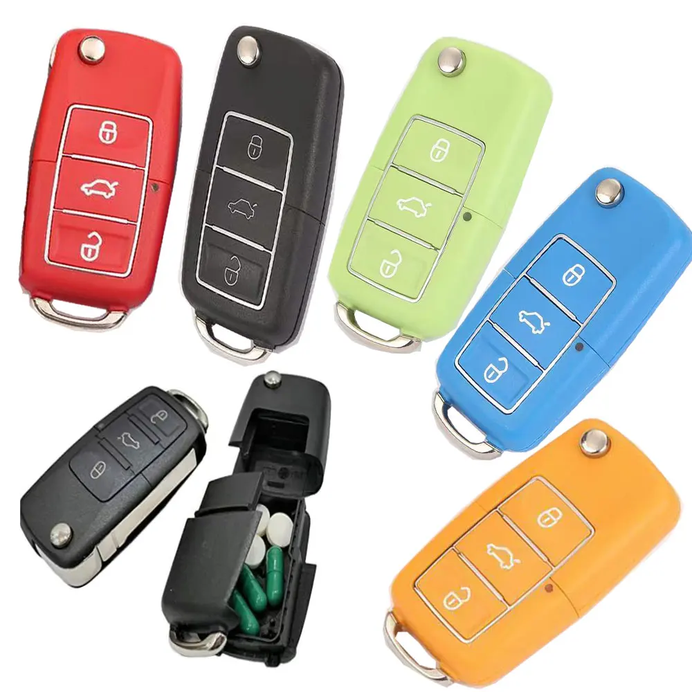 Fake Car Key Safe Hidden Secret Compartment Stash Box Discreet Decoy Car Key  Fob to Hide and Store Money - AliExpress