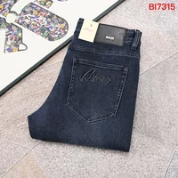 BILLIONAIRE BLSK CPRT Jeans Thick Cotton Men 2025 Autumn Winter new Casual Embroidery elastic fashion size 29-42 Pants 1