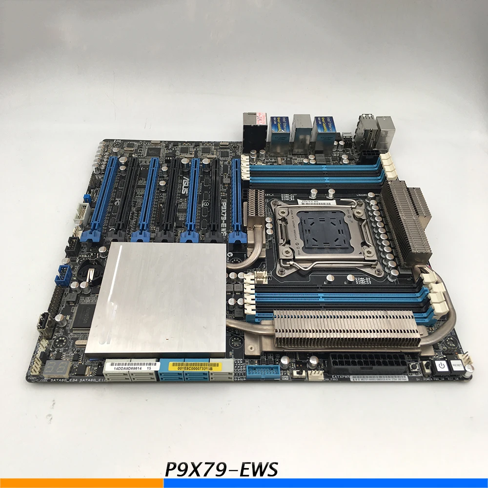 Workstation Motherboard For ASUS For P9X79 EWS 2011 SLI 64GB X79 Core i7 DDR3 Hot