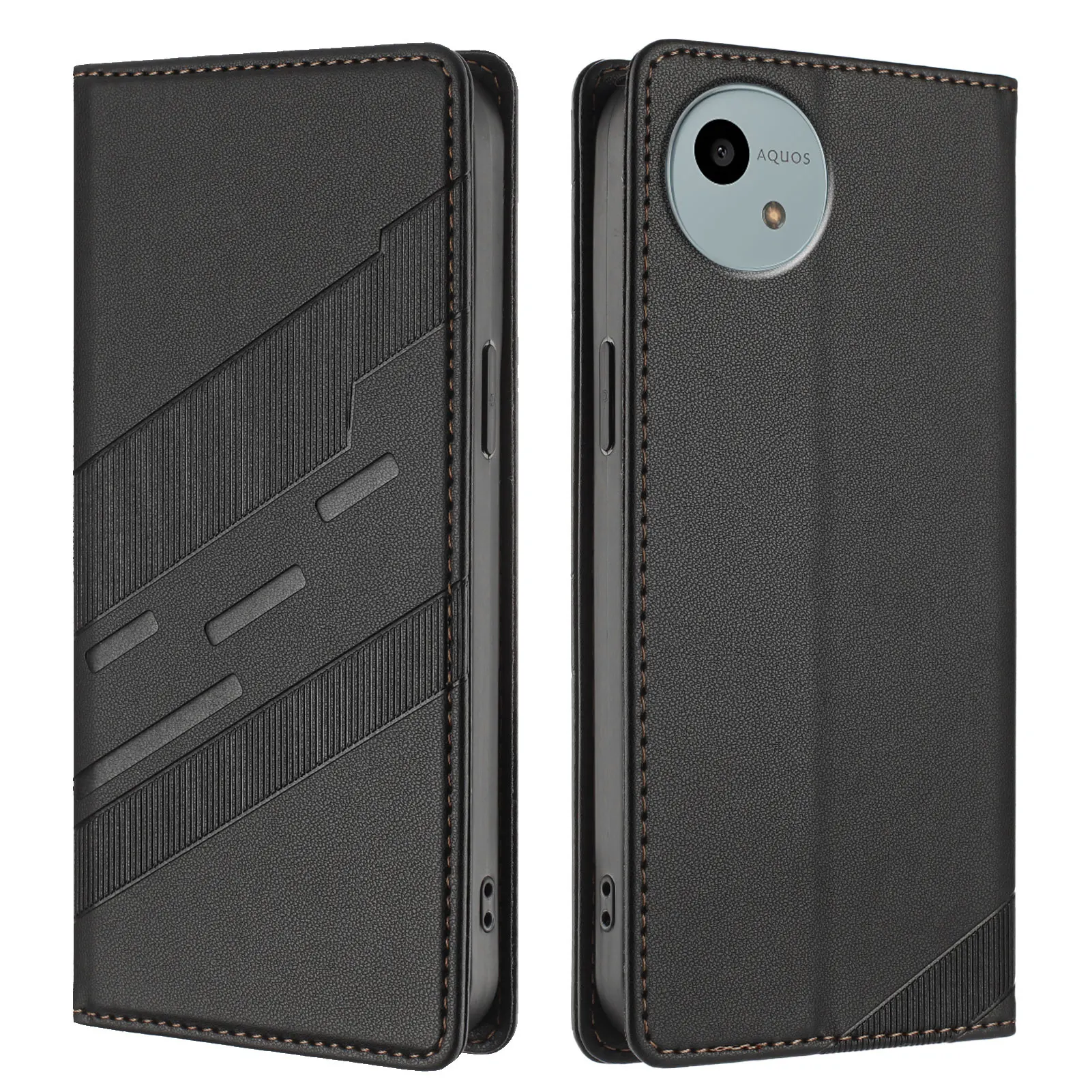Luxury Leather Wallet Flip Stand Phone Case with Card Holder Slots