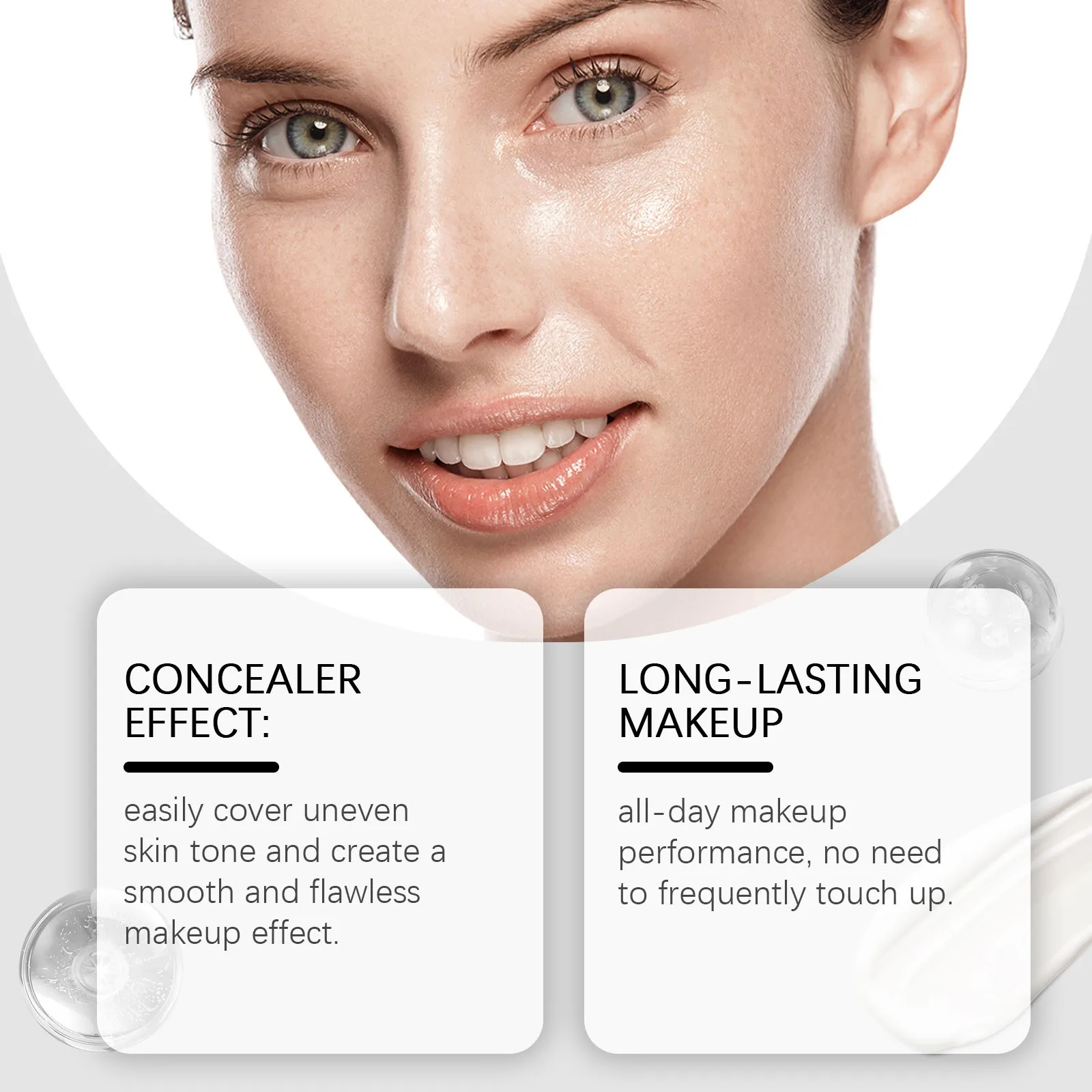 Foundation Makeup Base Liquid 30ml For Women Girls
