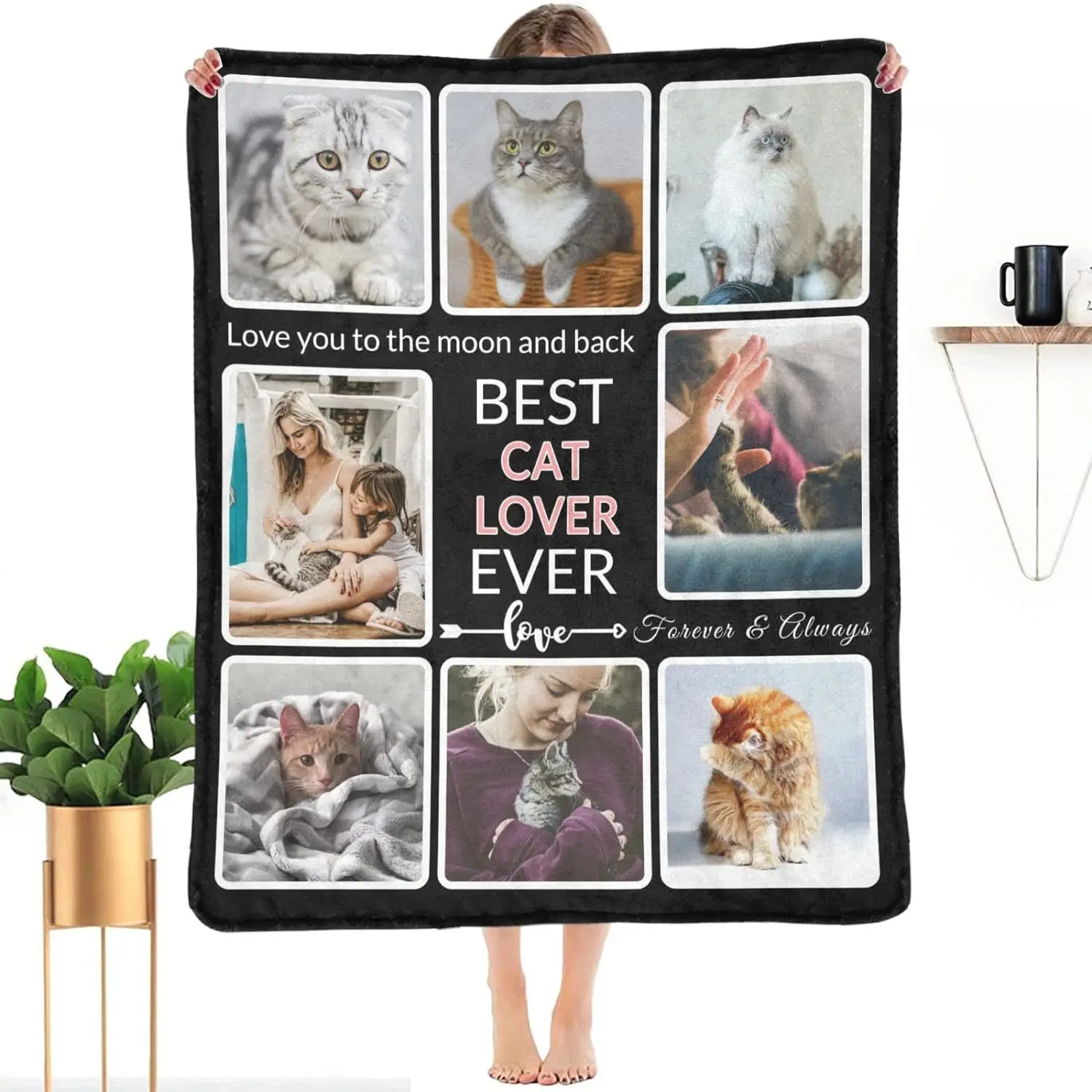Customized blankets and photos for family gifts, personalized memory souvenirs for the best family and friends in history