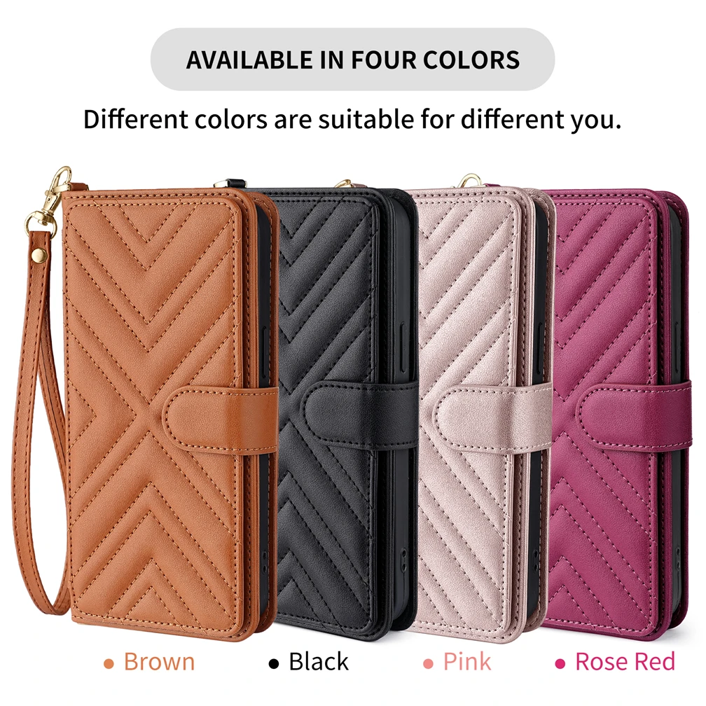 Vintage Leather Flip Phone Case - Fashionable and Stylish Cover