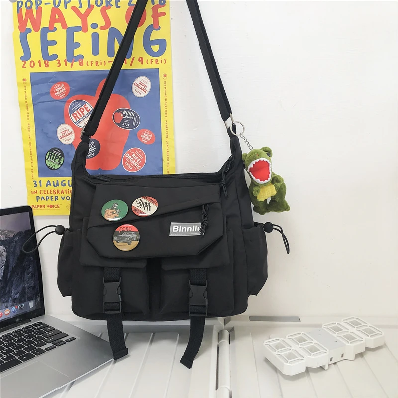 Nylon Satchels Large Capacity Shoulder Bag For Women