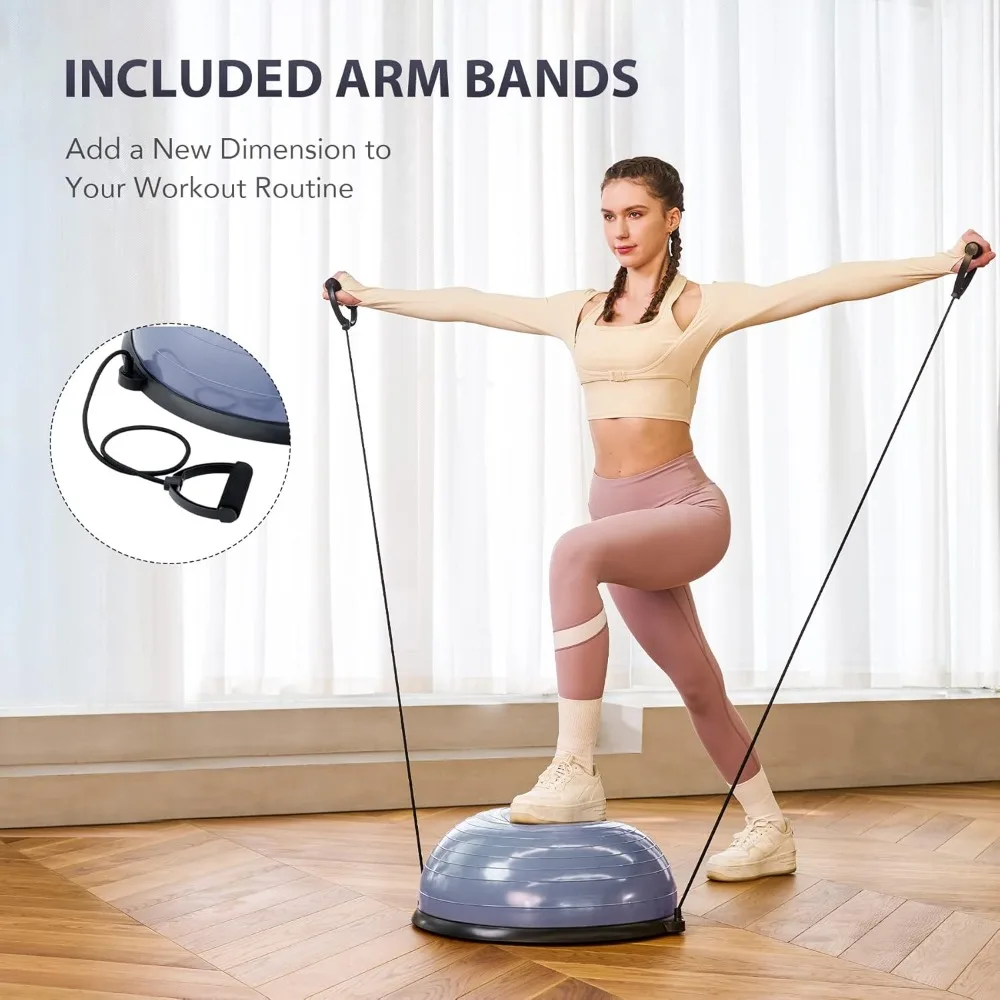 Detachable resistance bands with foam handles