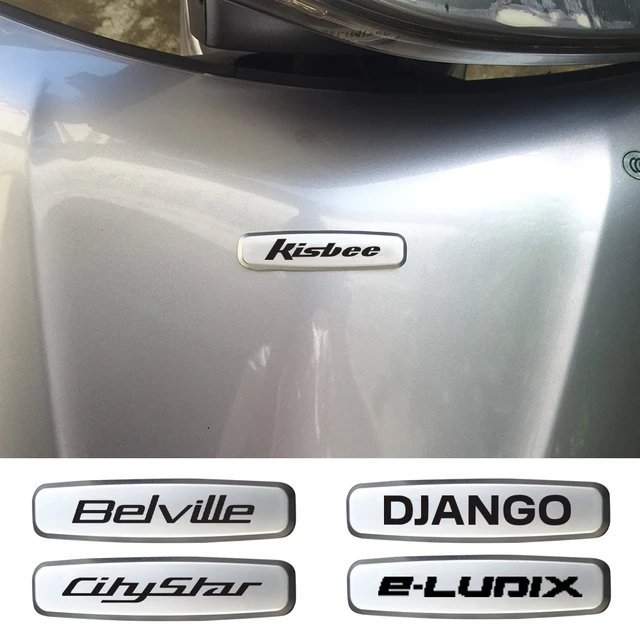 Motorrad Metall Emblem Roller 3D aufkleber Abzeichen Auto Aufkleber Für  Peugeot Belville Blaster Citystar Django Geopolis E-Ludix Pulsion -  AliExpress