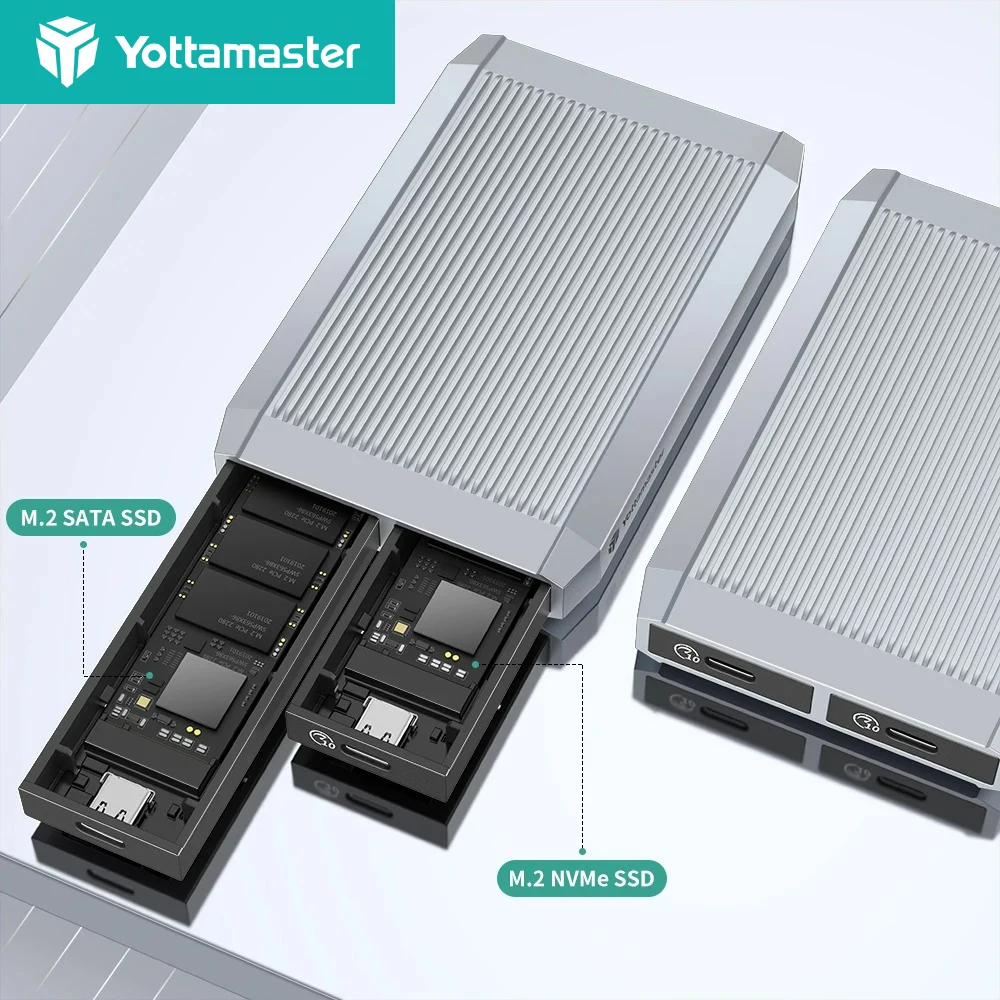 外付けハードディスク・ドライブ NAS Yottamaster 5Bay USB-C 40TB