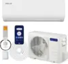 Wifi Split Air Conditioner 19 SEER2 Cools Up to 400 Sq.Ft with 0.75 Ton Heat Pump Pre-Charged and 16.4ft Installation Kits 1