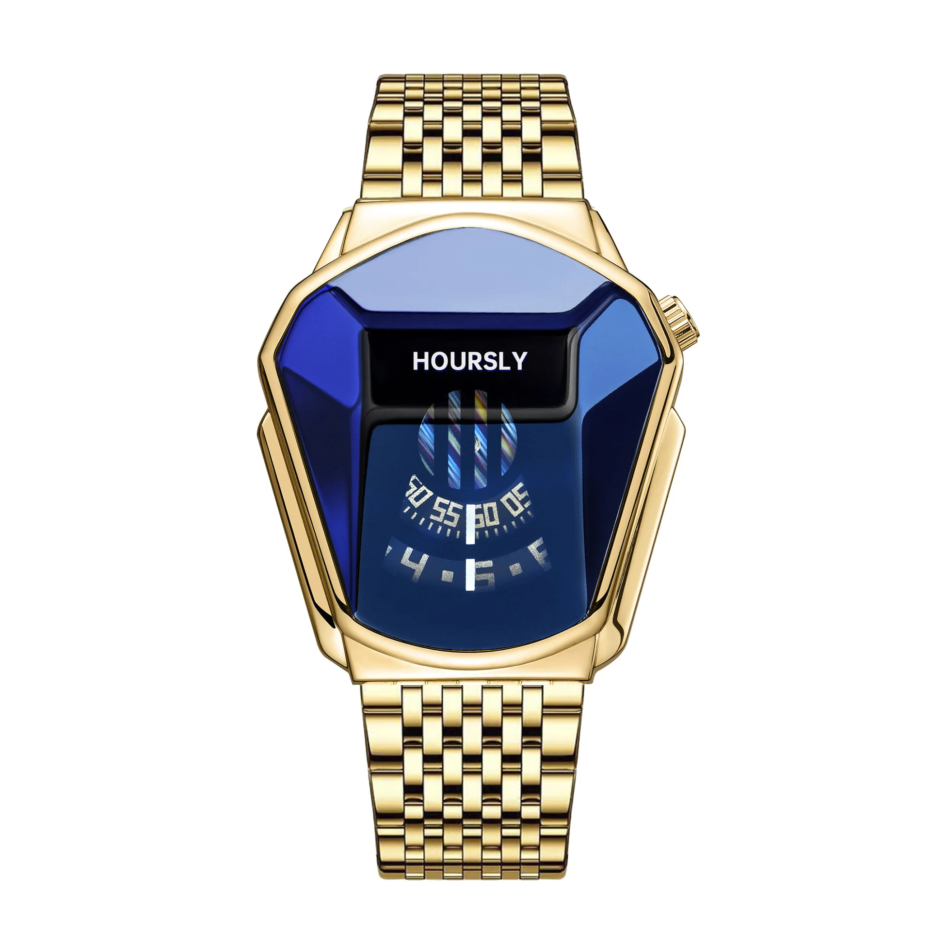 Trendy Men’s Waterproof Motorcycle Quartz Watch 3