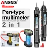 ANENG Digital Multimeter Pen-type 2 IN 1 Tester A3005+BT138 Battery Level Detector Portable Multifunction Electrician Tools