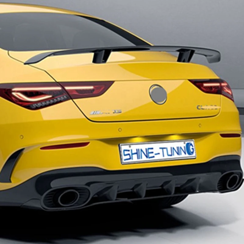 

C118 for Mercedes-Benz CLA W118 2019-2020 carbon fiber spoiler (4 different styles) board car rear wing trunk tail