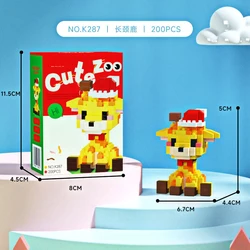 Mini Building Blocks Cat Toy for Kids Ages 8 - 10 - Educational Construction Set and Birthday Gift (K287--)