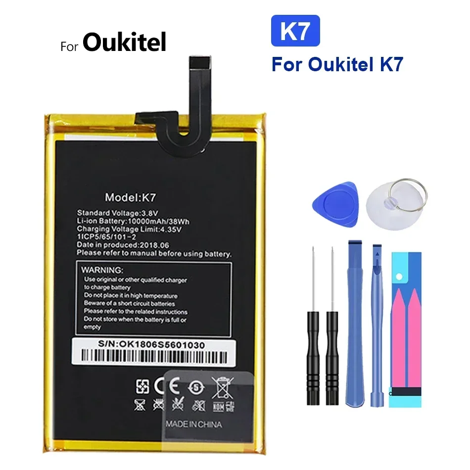 

Аккумулятор для Oukitel K7 K 7, 10000 мАч