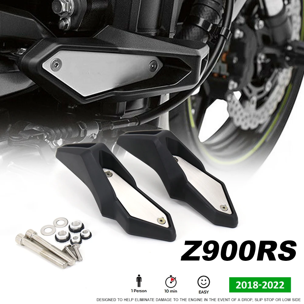 

New Z 900 RS Engine Guards Side Sliders Frame Slider Crash Pad ABS + CNC For Kawasaki Z900RS 2018 2019 2020 2021 2022 Crash Pad