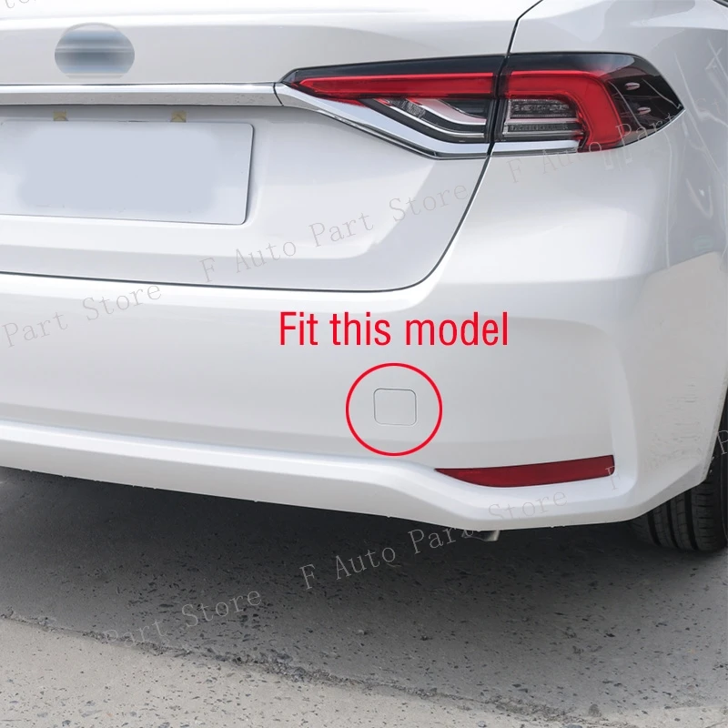 Cache Pour Crochet De Remorquage Pare-chocs Arrière Toyota Corolla Hybrid (2019-2023) - En ABS, Plusieurs Couleurs