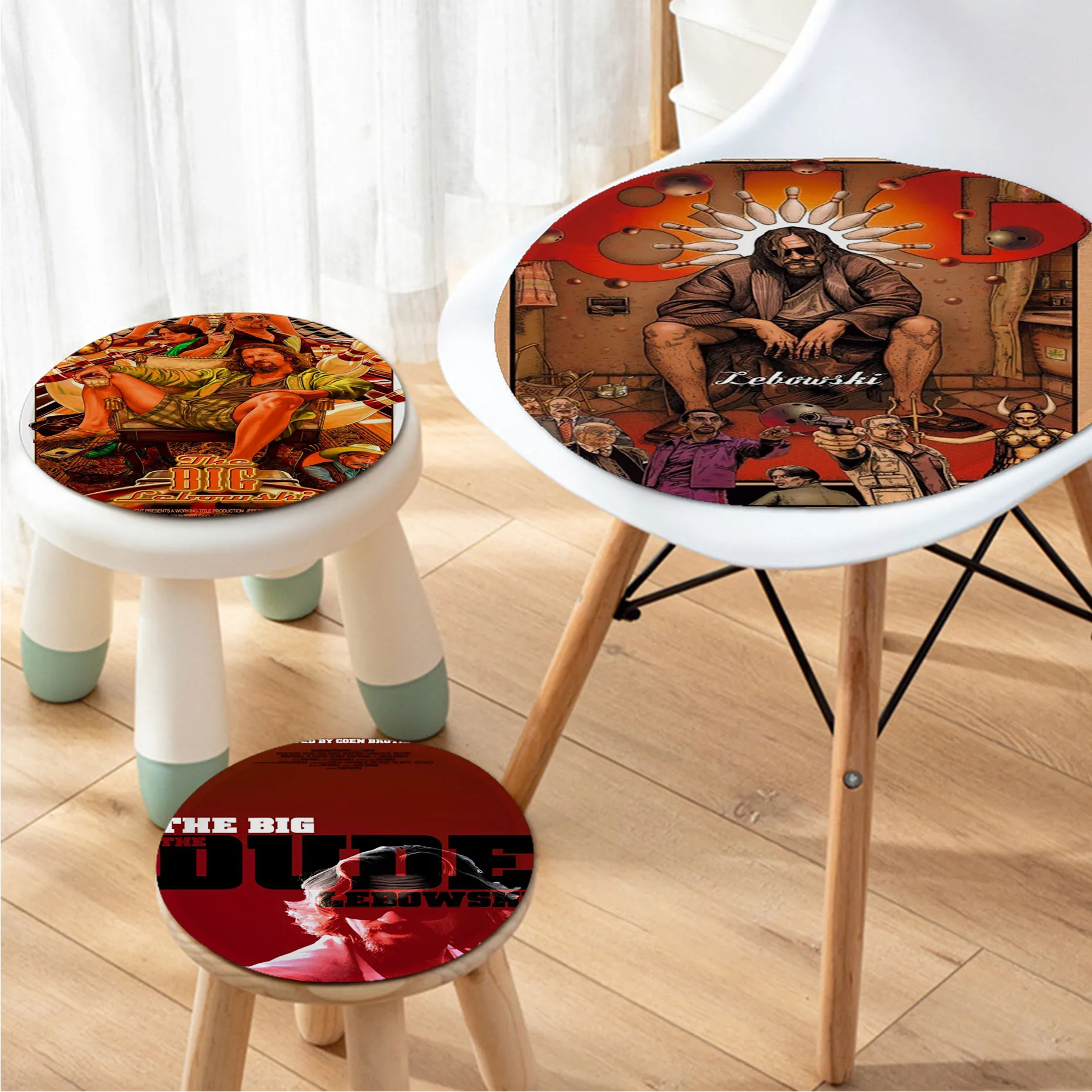 

The Big Lebowski Cushion Mat European Dining Chair Cushion Circular Decoration Seat For Office Desk Chair Mat Pad