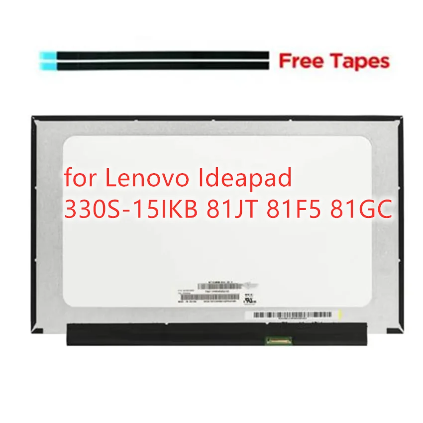 

Матрица для ноутбука Lenovo Ideapad 330S-15IKB 81JT 81F5 81GC, ЖК-экран FHD 1920X1080 для Lenovo Ideapad 15,6 S 15IKB, 330 дюйма