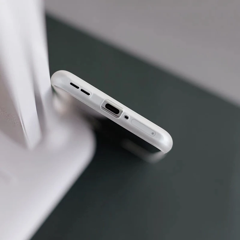 Matte Transparent Ultra-Thin Soft Silicone Phone Case - Sleek & Simple Protective Cover