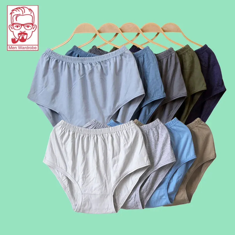 Middle-Aged-And-Elderly-Men-s-High-Waist-Triangle-Underwear-Plus-Fat ...