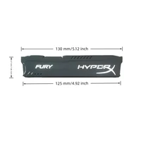TISHRIC DDR5 DDR4 DDR3 DDR2 DDR1 Desktop Memory Radiator RAM Heatsink Aluminum Alloy Computer Memory Cooler With Thermal Pad - Image 2