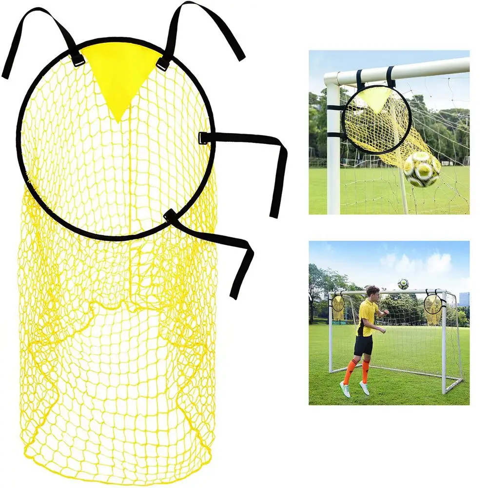 

1PC/2PCS Football Goal Target Net Top Football Goal Accessories With Frame Cross Corner Accessories 45 X 60 Cm Dropship
