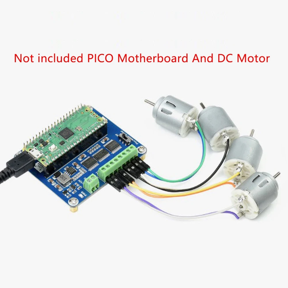 Waveshare-   ̺ Ȯ , 4  DC , I2c ̽ , PCA9685 PWM ̹ Ĩ