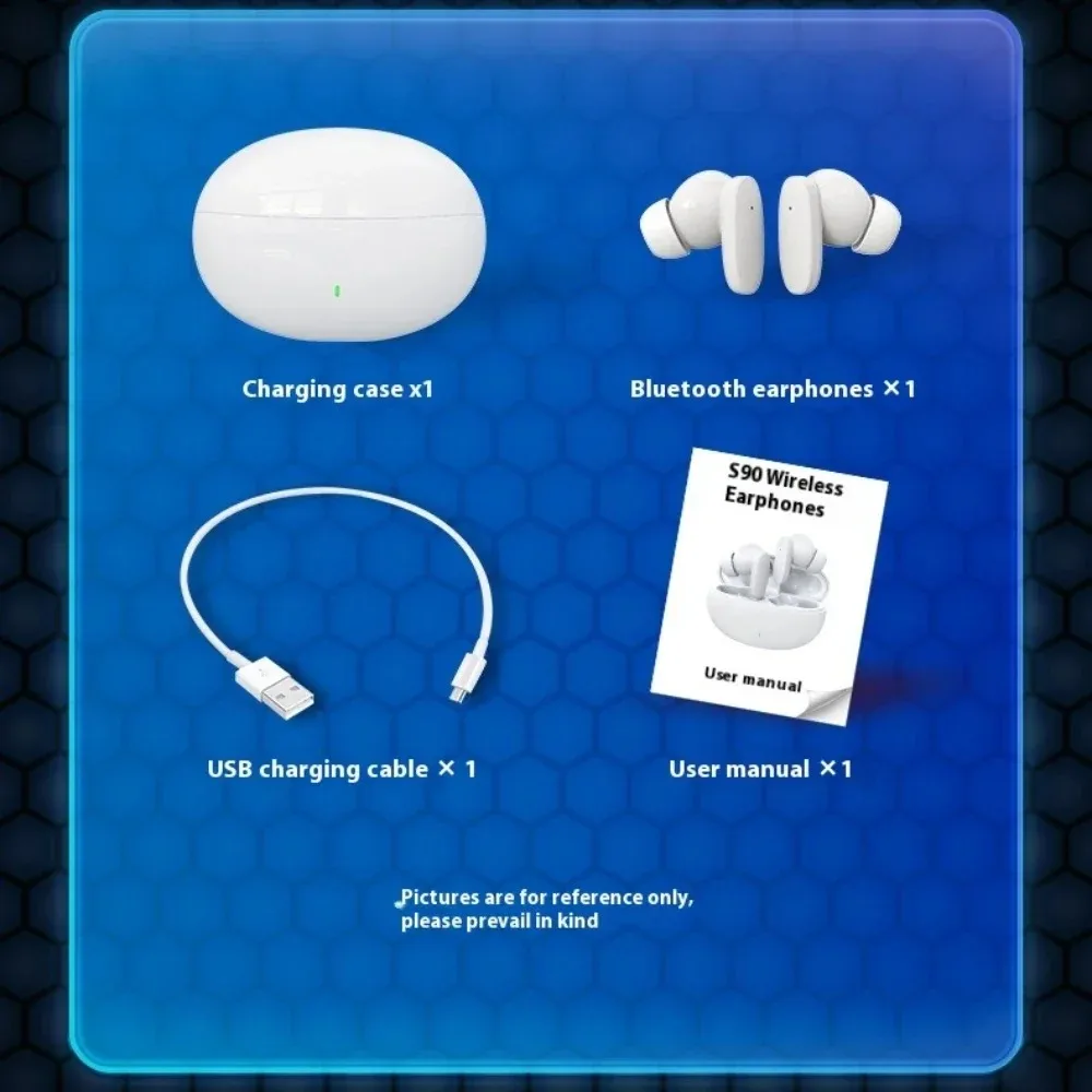 Wireless Bluetooth Earbuds With Mic And Touch Control System_voghion.com