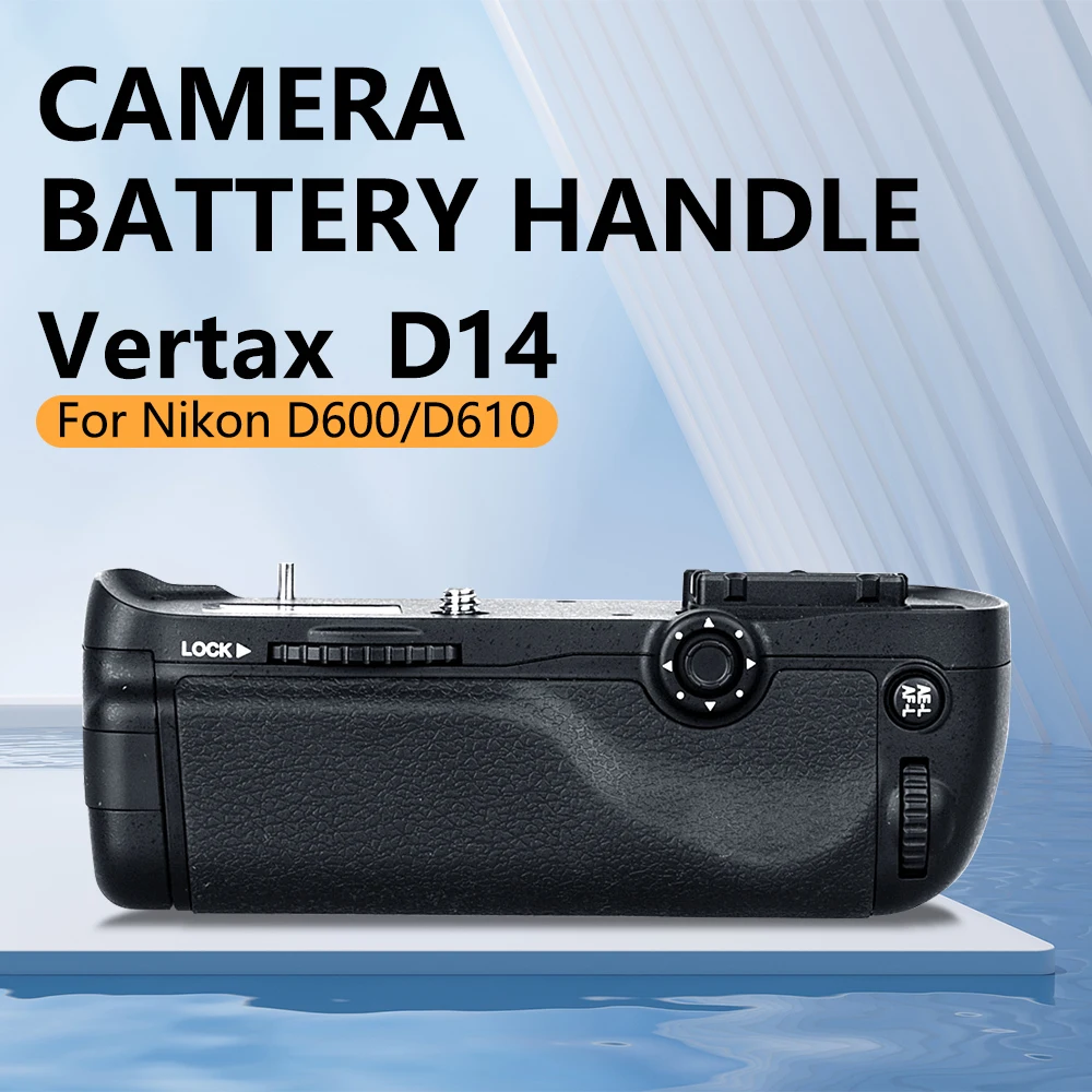 Description Picture 2 of itemPixel MB-D14 DSLR Battery Grip for Nikon D600/D610 Camera Grip Holder Shutter Release Button Nikon Battery Grip